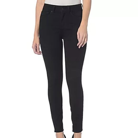 NYDJ Ami Skinny Legging Lift Tuck Technology Black Size 2P - Picture 1 of 13